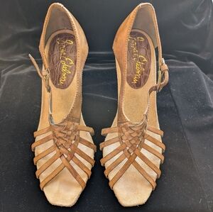 Sam Edelman Women's Tan Strappy Heels